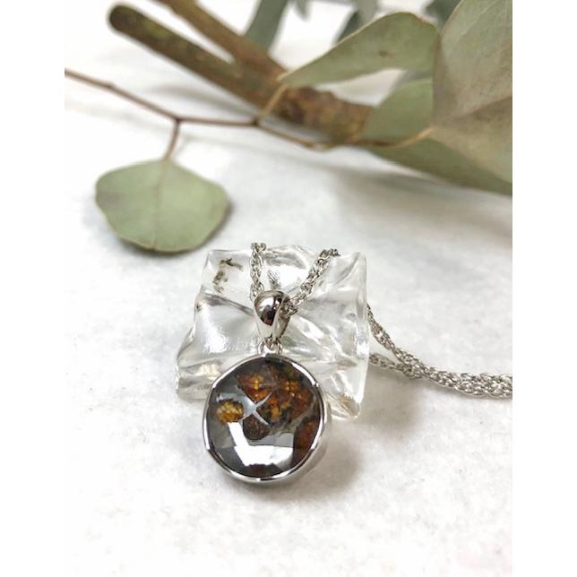 パラサイト 隕石 セイムチャン隕石 ペンダントトップ メテオライト