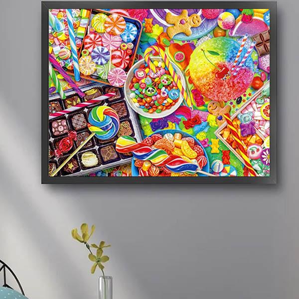 準上級 フル ダイヤモンドアート キット ビーズ刺繍 キャンディー 飴