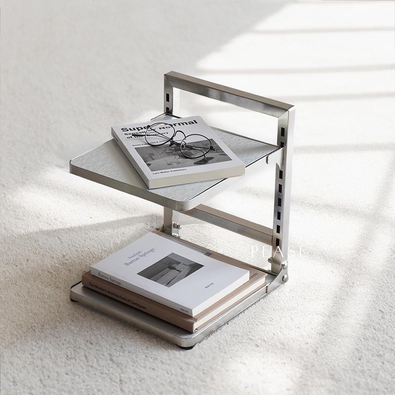 ステンレス ラック 2段タイプ 収納 整理 おしゃれ シンプル 無機質