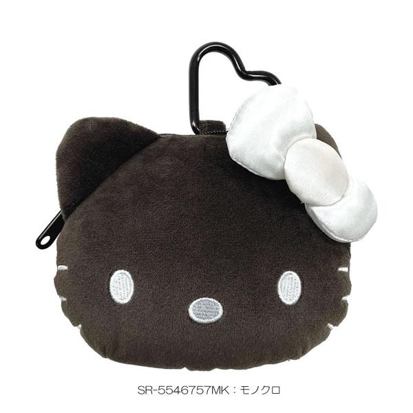 ハローキティ カラビナ付き ぬいぐるみ ファスナー マスコット