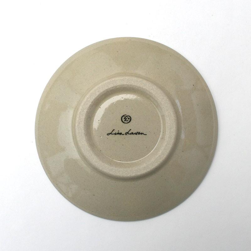 Lisa Larson（リサラーソン） 森と動物の絵皿/4寸皿/オオカミ/リサ