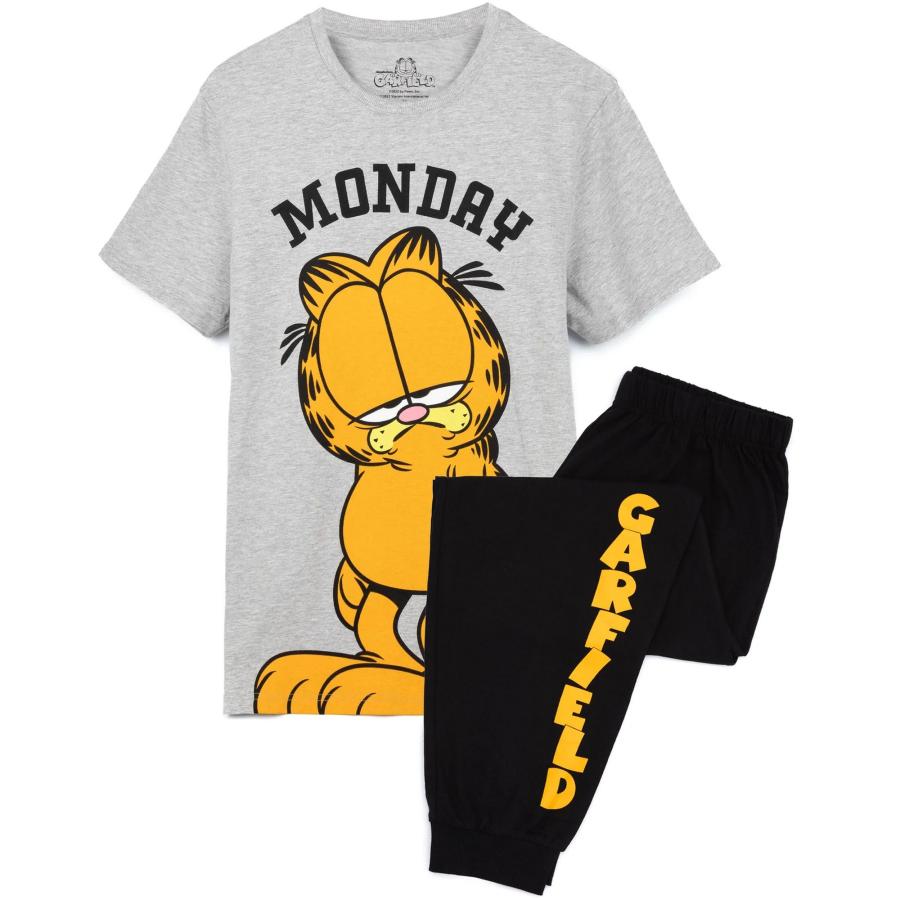 ガーフィールド) Garfield オフィシャル商品 メンズ パジャマ 上下