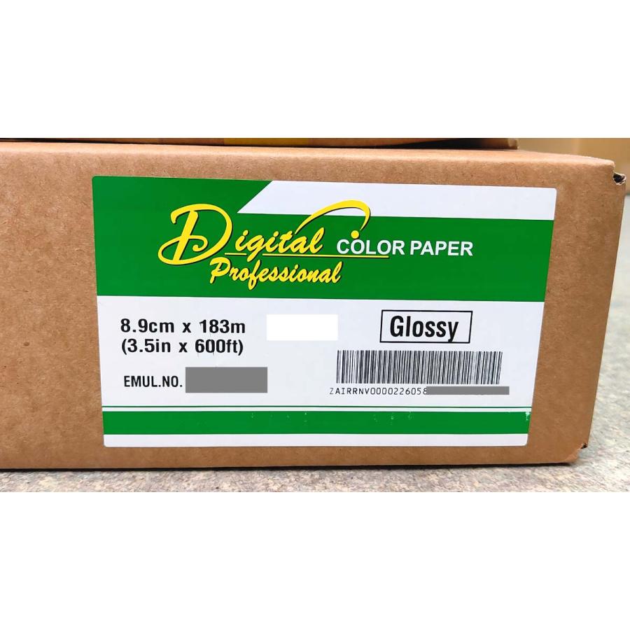 ラッキーSA【89mm幅】光沢/GLOSSY ロール型 カラー印画紙 183m巻【1巻