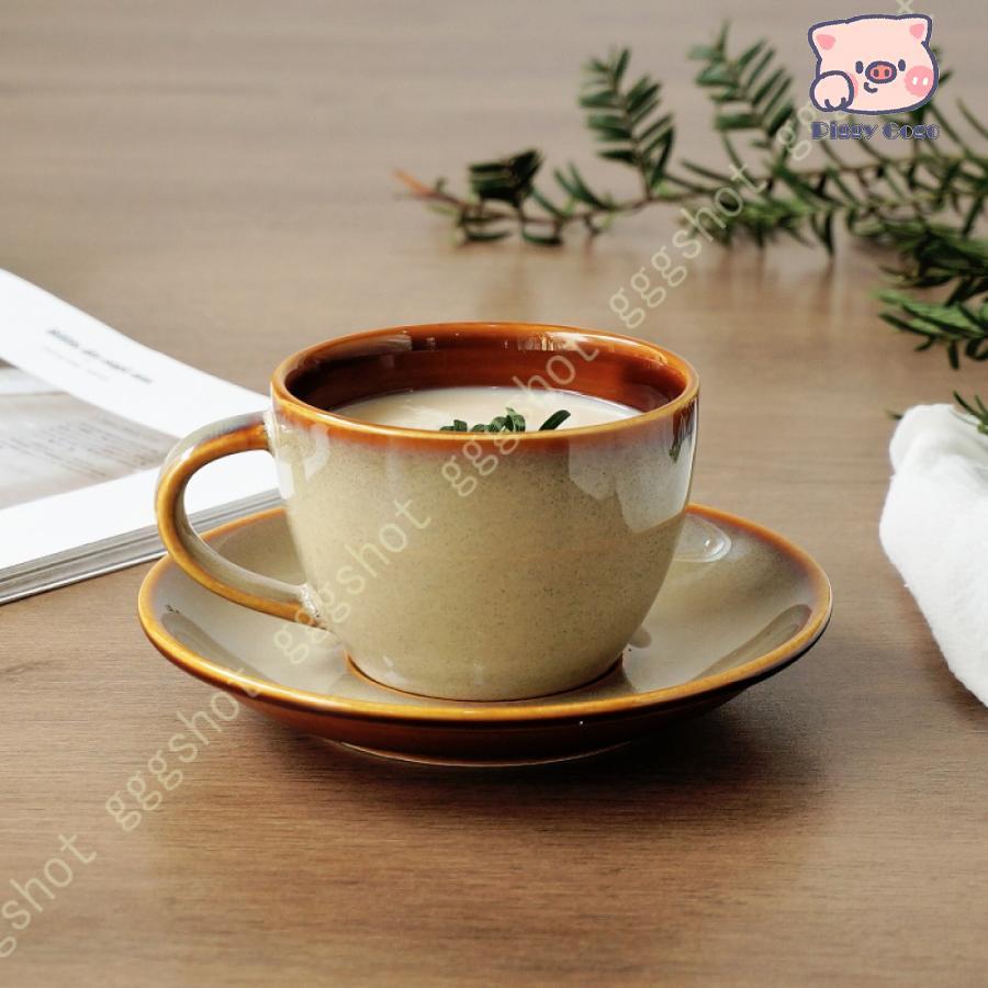 マグ 皿 コーヒーカップ ソーサーセット 陶器 来客用 ギフト 贈り物