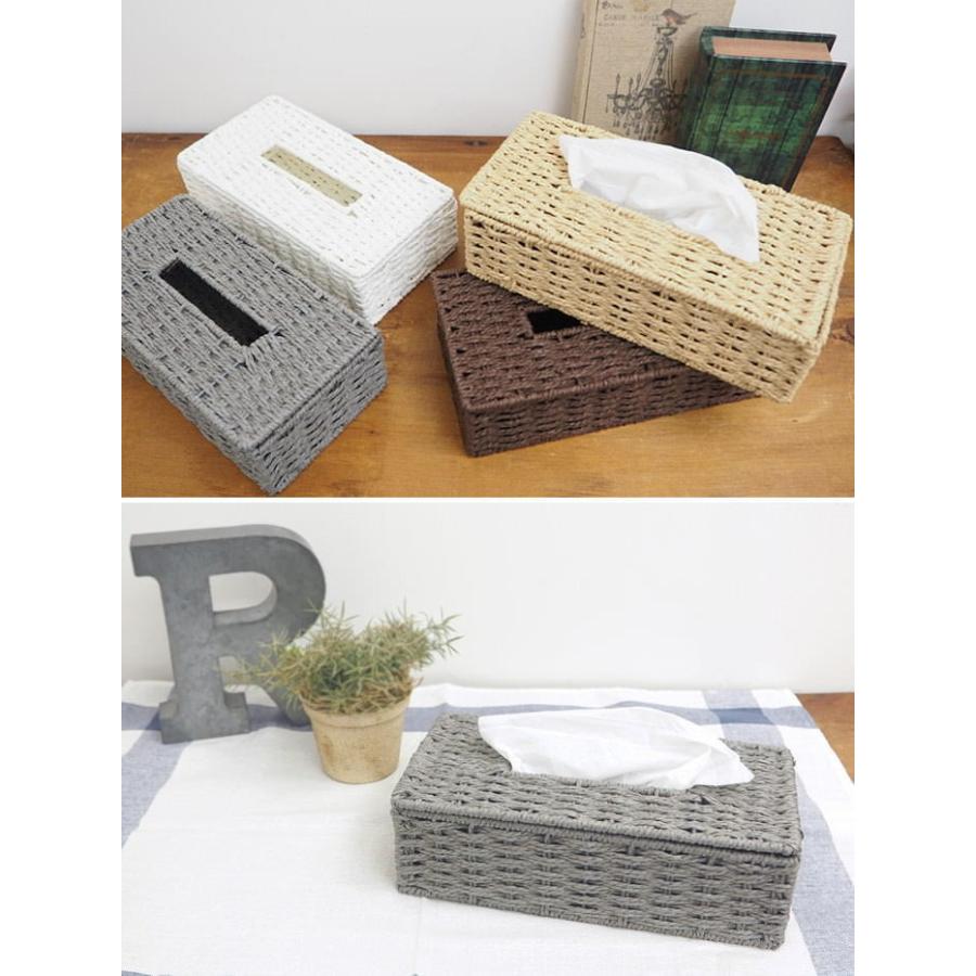 ボックスティッシュケース ペーパー ティッシュボックス CH-535BG CH