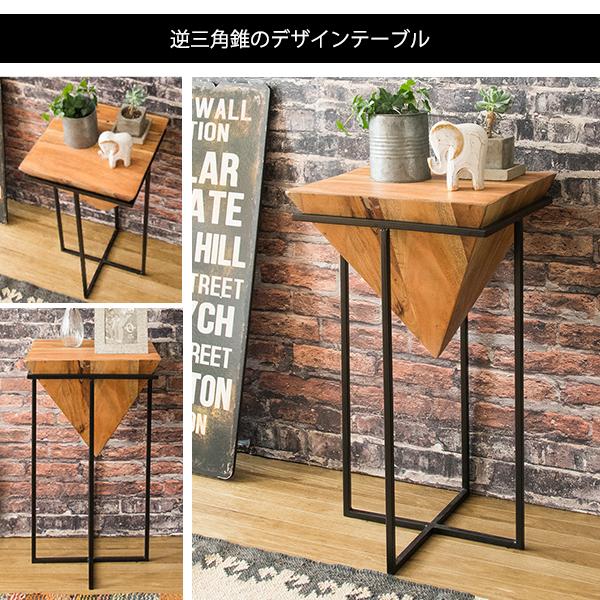 サイドテーブル ソファーテーブル 机 インダストリアル ハンドメイド