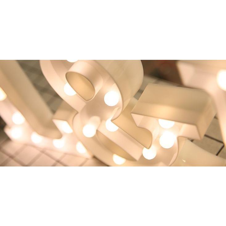 マーキーサイン マーキーライト LEDライト 電池式 アルファベット