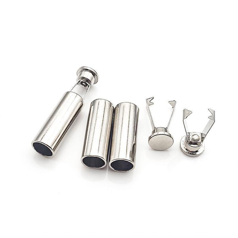 アグレット 10個セット コードエンド ループエンド 金属製 メタル 紐