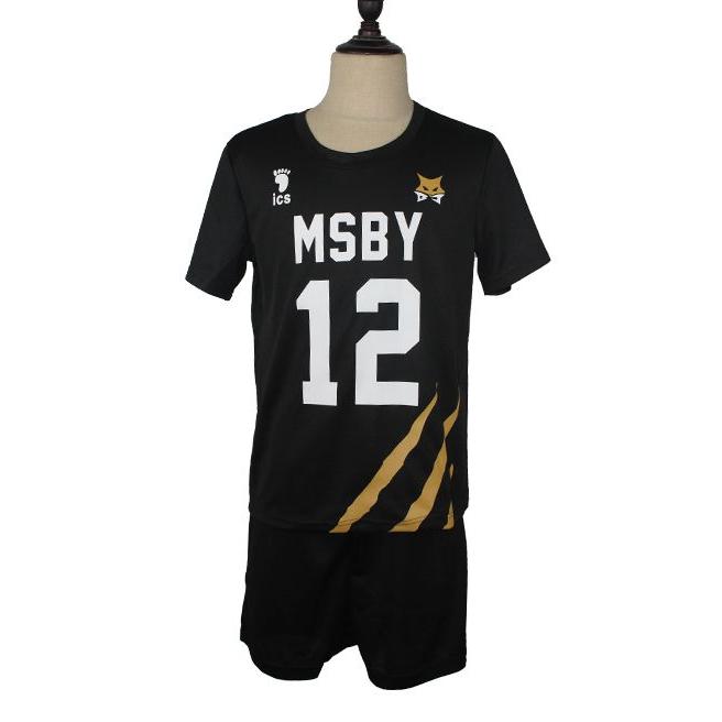 ハイキュー 風 MSBYブラックジャッカル ユニフォーム木兎光太郎 宮侑