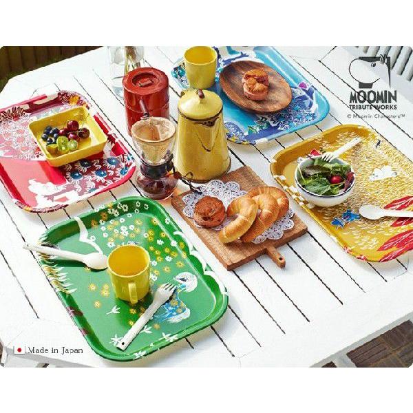 トレー カフェ トレイ お盆 ムーミン トレー クォーターリポート