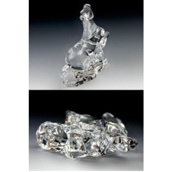 バカラ（Baccarat） 『馬 ホース 干支 クリアクリスタル 2014 フィギュ