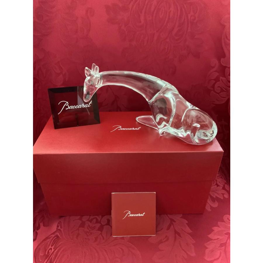 バカラ（Baccarat） キリン クリア LOET クリスタル 置物 フィギュリン