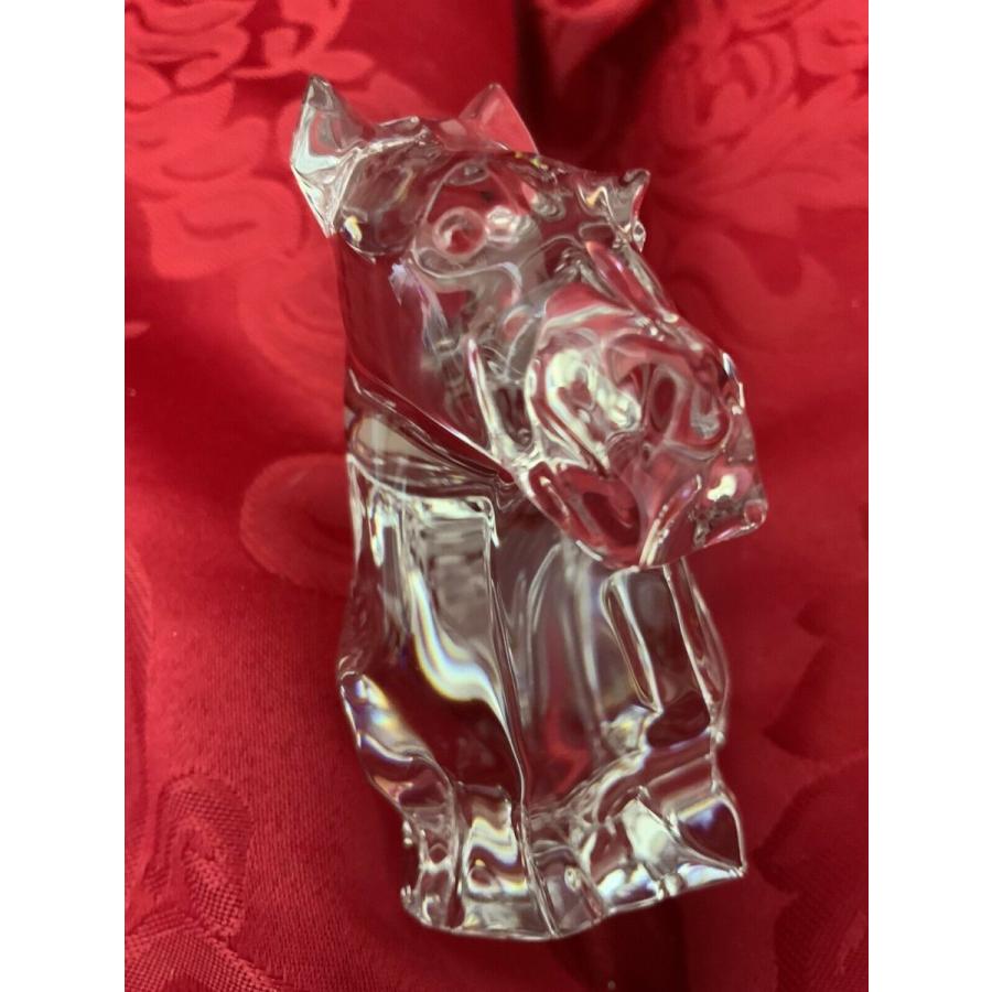バカラ（Baccarat） 置物 ドッグ 犬 スコットランド テリア クリスタル