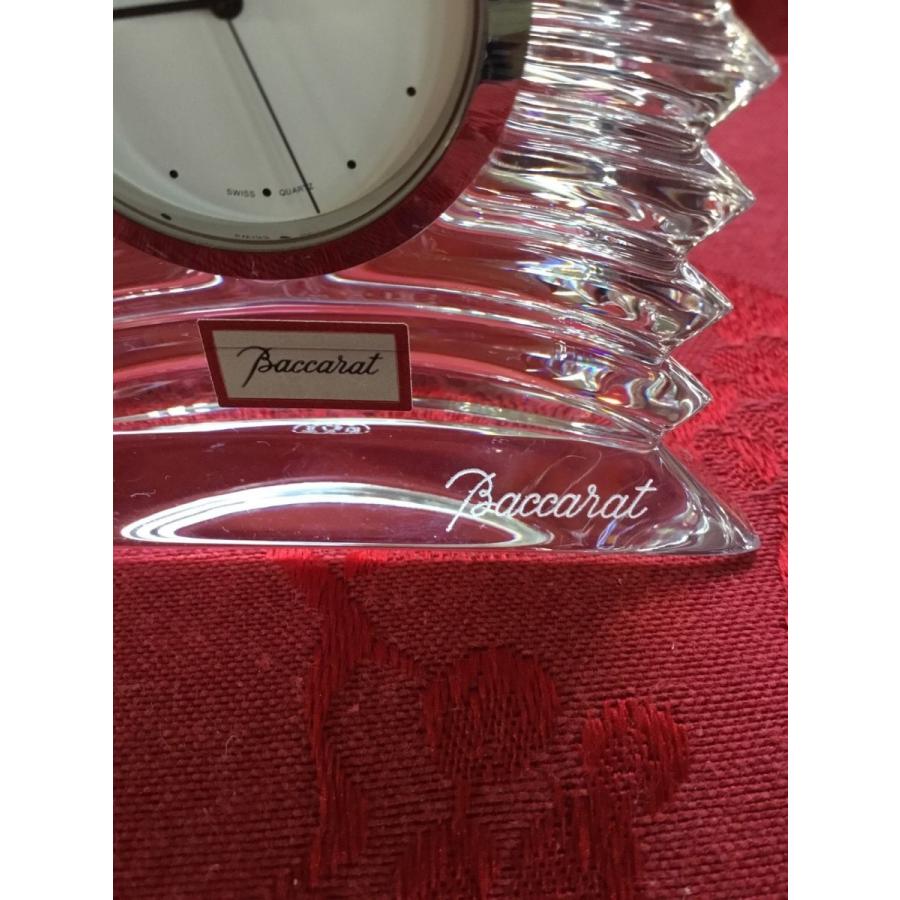 バカラ（Baccarat） ラランドアート クリスタル 時計 ペーパーウェイト
