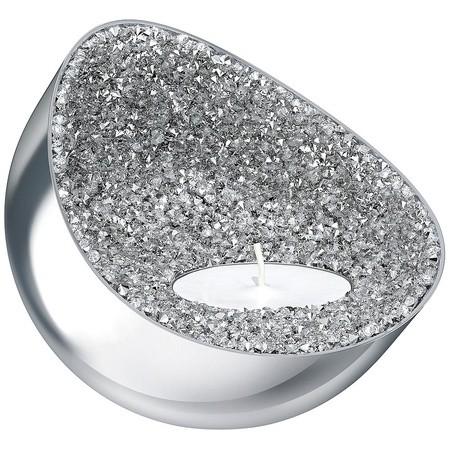 SWAROVSKI（スワロフスキー） 『Minera キャンドルホルダー, Silver