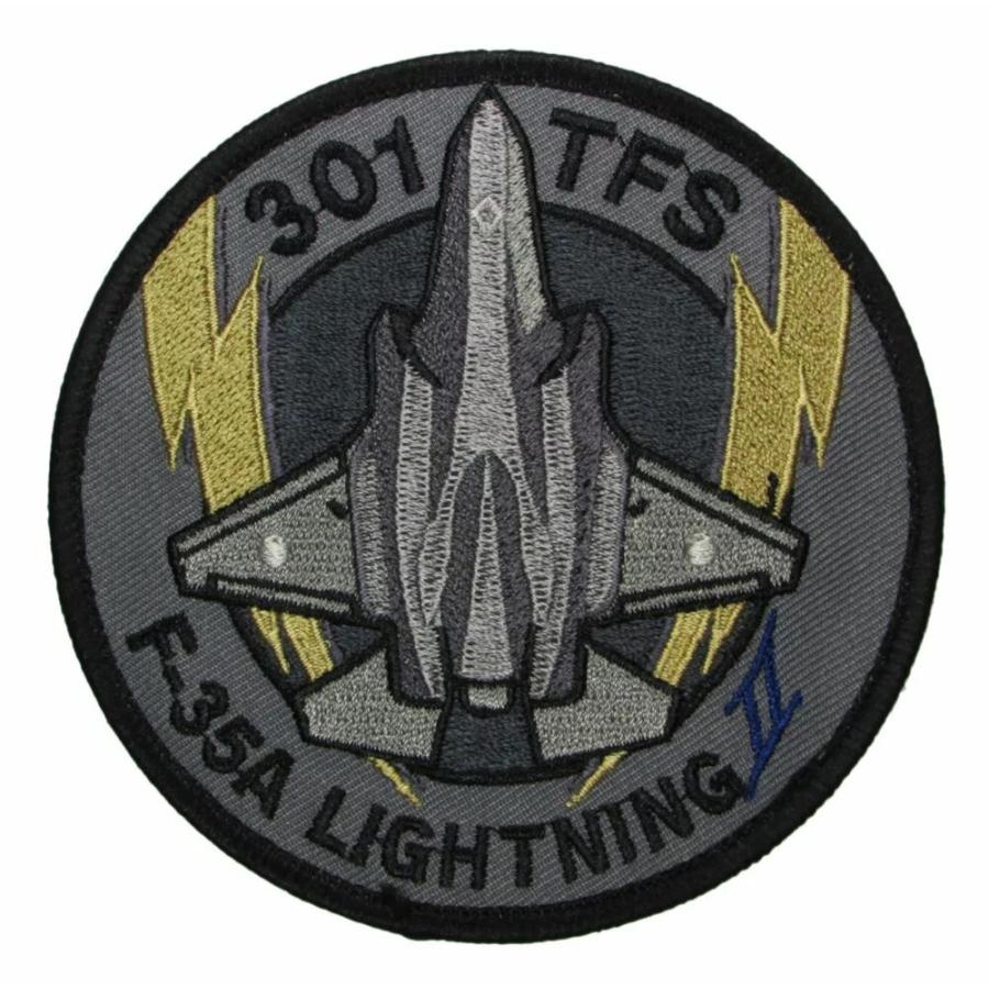 パッチ 航空自衛隊 三沢基地 第301飛行隊 F-35A ライトニング ロービジ