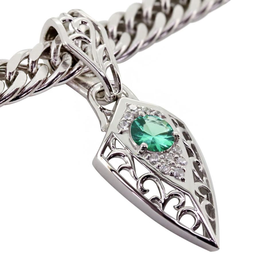 シルバー925 メンズ ネックレス トップのみ 喜平 50g用 ペンダント