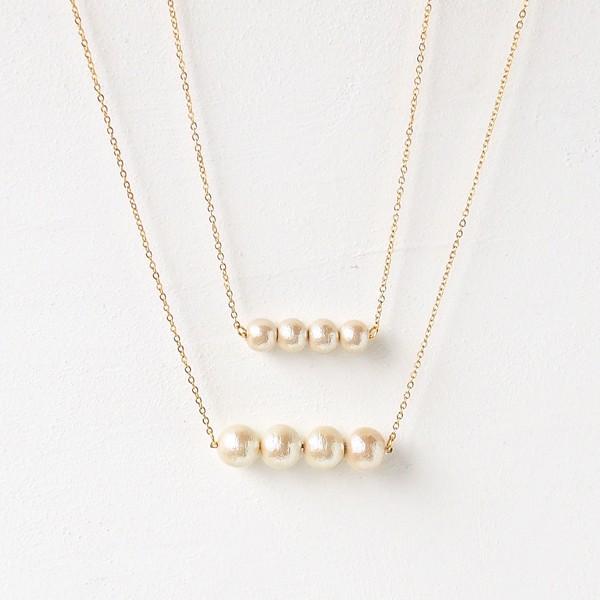 SWAROVSKI（スワロフスキー） ネックレス 金属アレルギー コットン