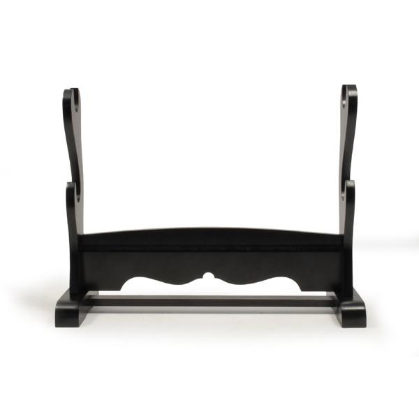 模造刀コレクション「刀掛け／二本掛」 (横置き 刀掛台 刀置き 刀台