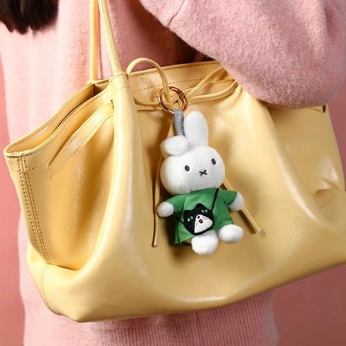 VIPO ミッフィー 着せ替え ふわふわキーホルダー ミニバッグシリーズ