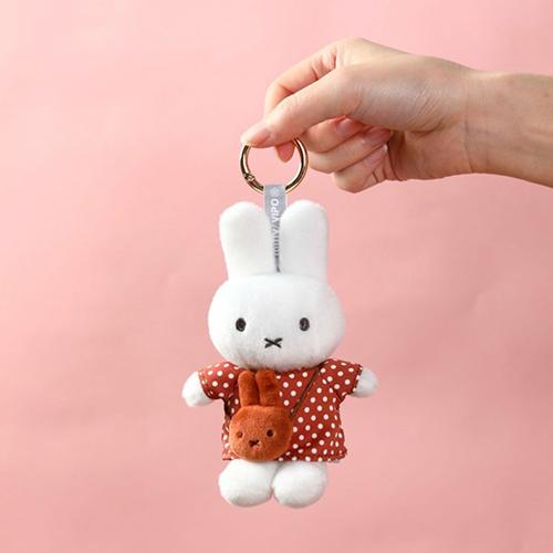 VIPO ミッフィー 着せ替え ふわふわキーホルダー ミニバッグシリーズ