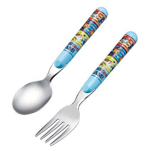 パウパトロール ステンレス スプーン & フォーク セット 子ども用