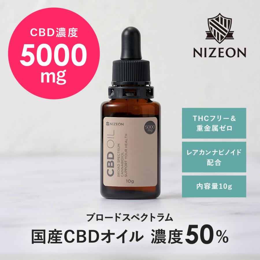 定価4,980円→20%OFF！】 CBDオイル 5000mg 50% CBN CBG 高濃度