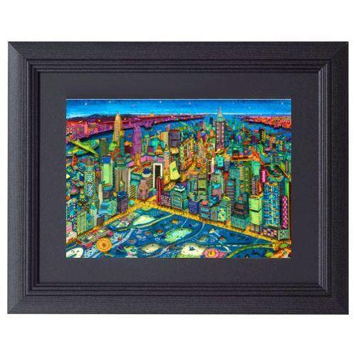 ニューヨーク アットナイト/ヨハン・ペラトーネル(ミニフレームアート