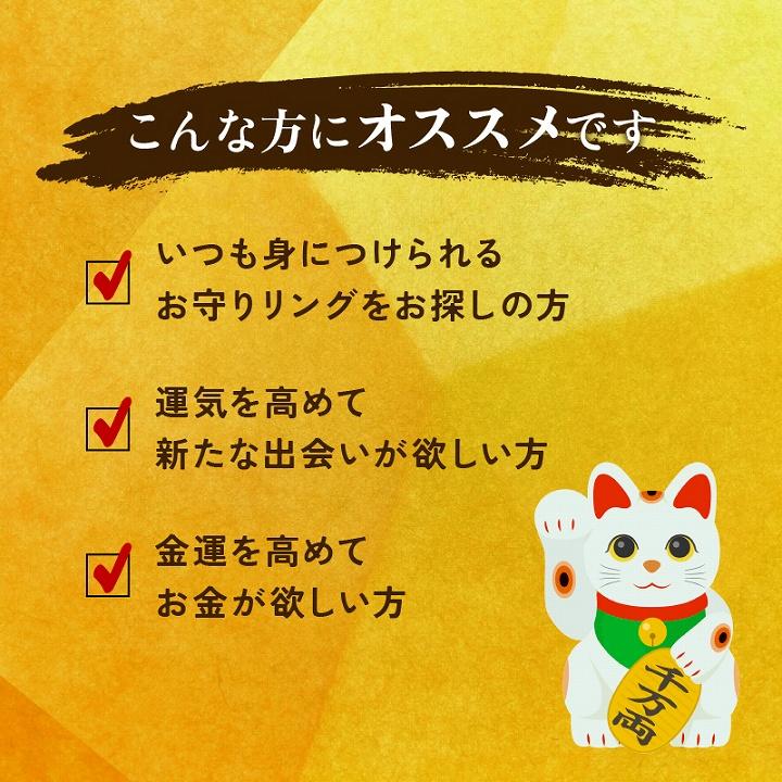風水 財運 開運 金運 願望成就 プレミアムラッキーリング 指輪 成功