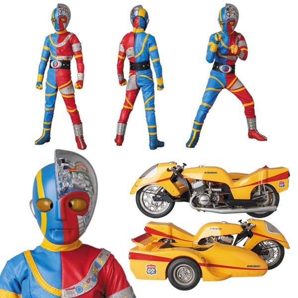 MEDICOM TOY（メディコム・トイ） RAH キカイダー & サイドマシーン