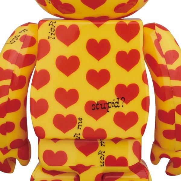 MEDICOM TOY（メディコム・トイ） BE@RBRICK Yellow Heart 100% & 400