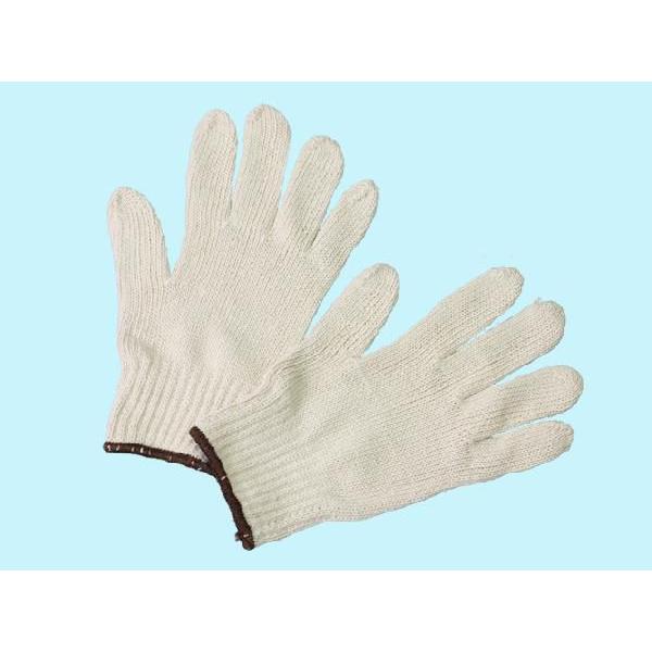 純綿軍手(5本編):約750g C750 1ダース（12双）/束 作業用 : プロウエス