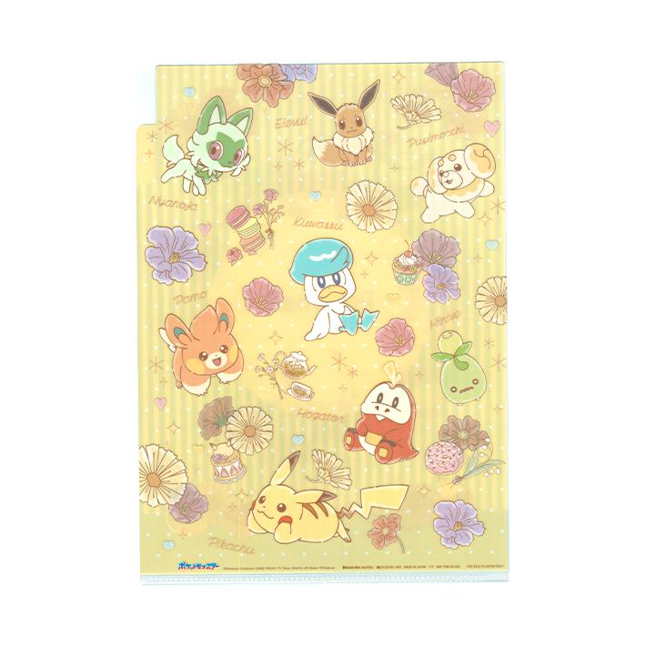 Pokemon（ポケモン） 3Pクリアファイル A4 B柄 4901772646440 [M便 1