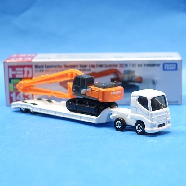 トミカ ロングトミカ 143 日立建機 油圧ショベル ZX210-7 SLF と重機