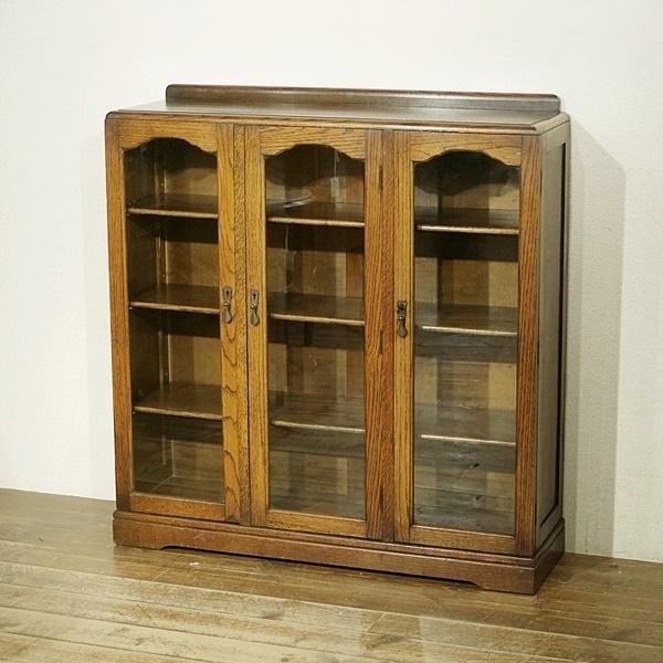 英国イギリスアンティーク家具 ブックケース 書棚本棚 ブックシェルフ