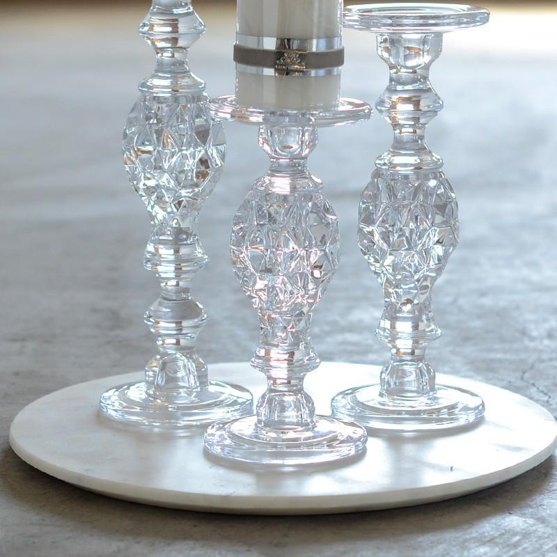 Barok ガラスキャンドルホルダー キャンドルスタンド Lサイズ 67231