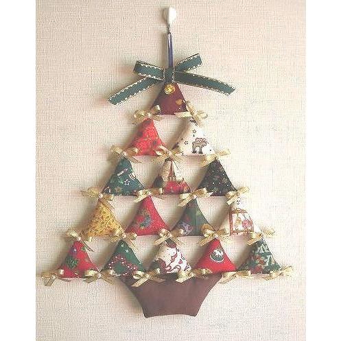 初心者向け】トライアングル・ツリー【パッチワーク・キット】Aタイプ