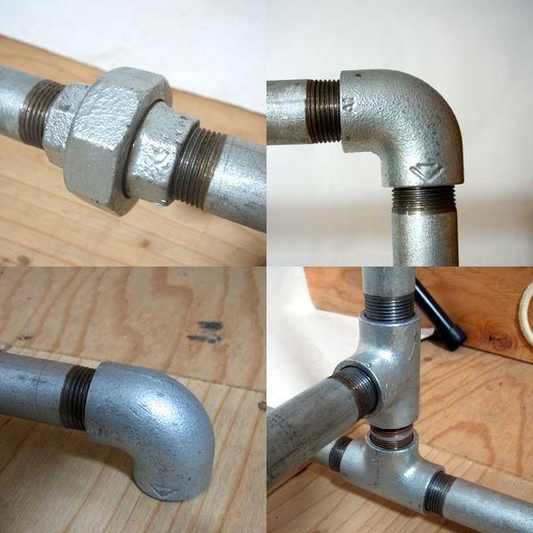 ガス管ハンガーラック 水道管 Sサイズ アイアンハンガーラック