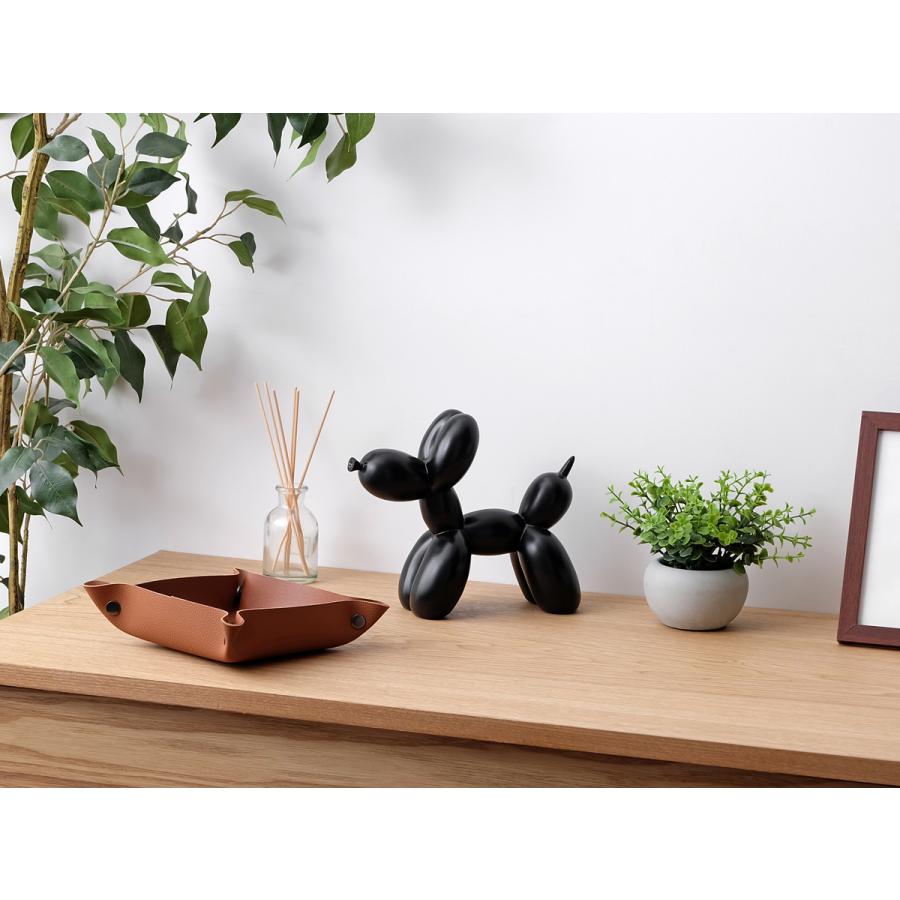 バルーンアートオブジェ ドッグ / 全2色 置物 インテリアオブジェ