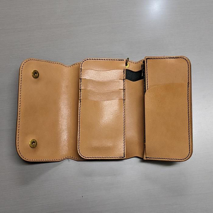 トラッカー ミドルウォレット バイカラー : ラフテールYahoo!店 - 通販