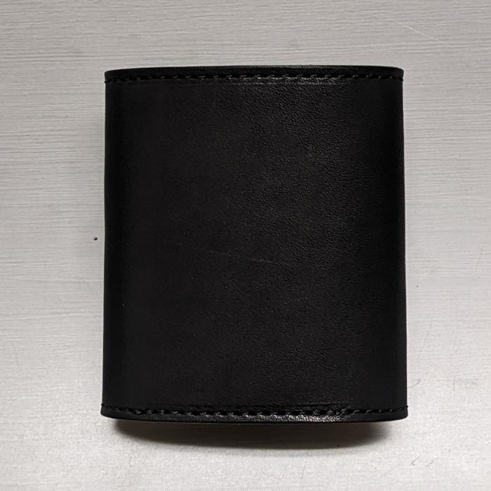 トラッカー】 ミ二ウォレット ブラック ○ 小さい財布 革財布 札入れ