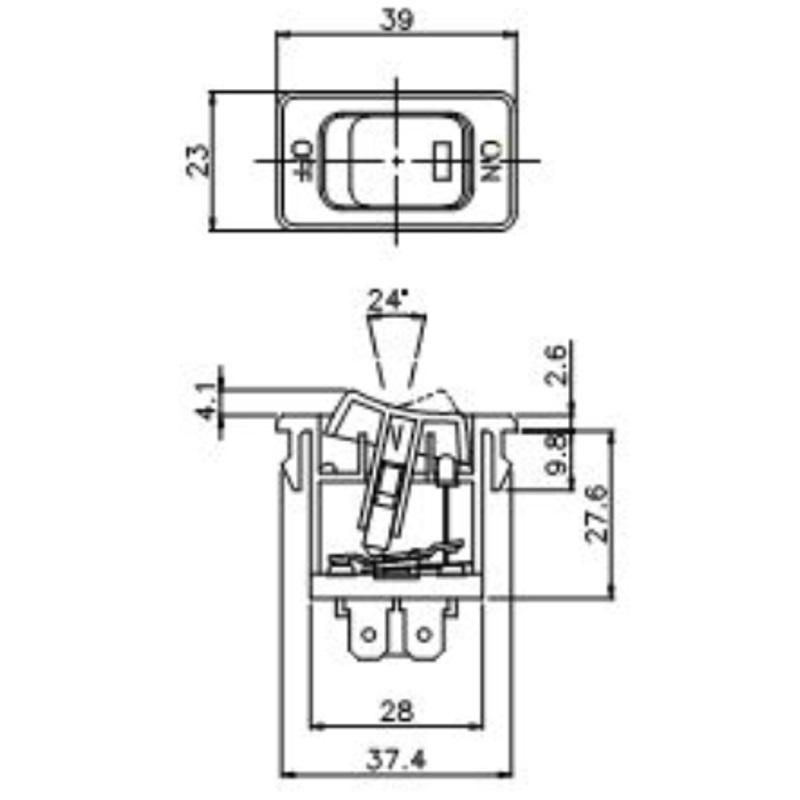 日本ボデーパーツ工業 純正タイプスイッチ いすゞ・UD用(大型、中型