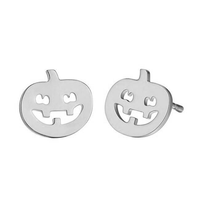 送料無料 ピアス カボチャ パンプキン ハロウィン カワイイ ポップ