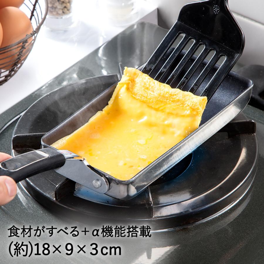 ステンレス2層鋼ふっ素加工 IHスリム 玉子焼 | 玉子焼き機 卵焼き器