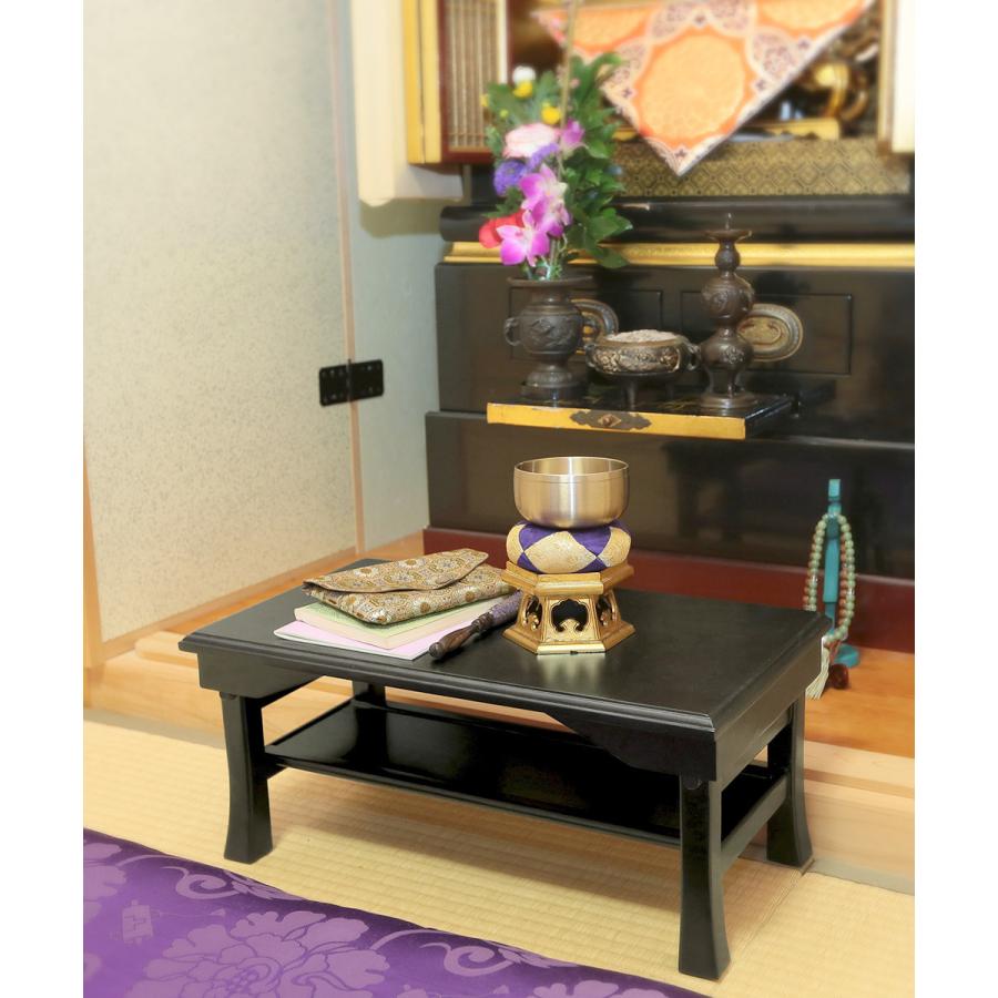 天然木 桐製 折りたたみ 便利机 ミニ 完成品 SDX-450 ブラウン