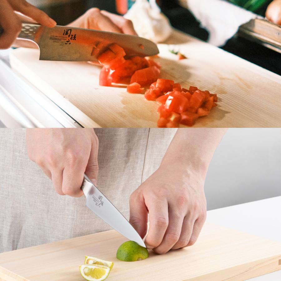 貝印 関孫六 包丁セット 三徳包丁 ディンプル 日本製 匠創 165mm