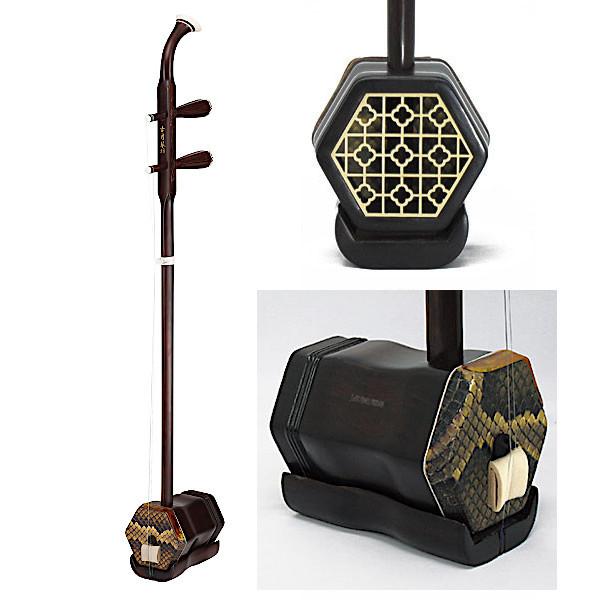 古月琴坊 ER-400 二胡セット 初心者 入門用に最適な紅木二胡