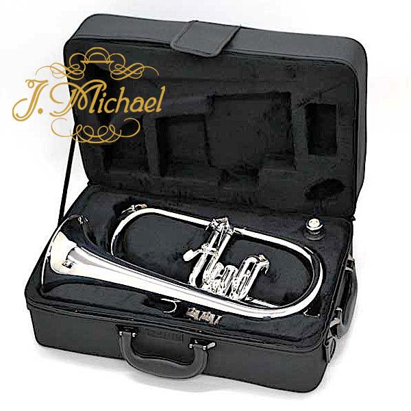 Jマイケル FG-550S フリューゲルホルン シルバー セミハードケース付 J