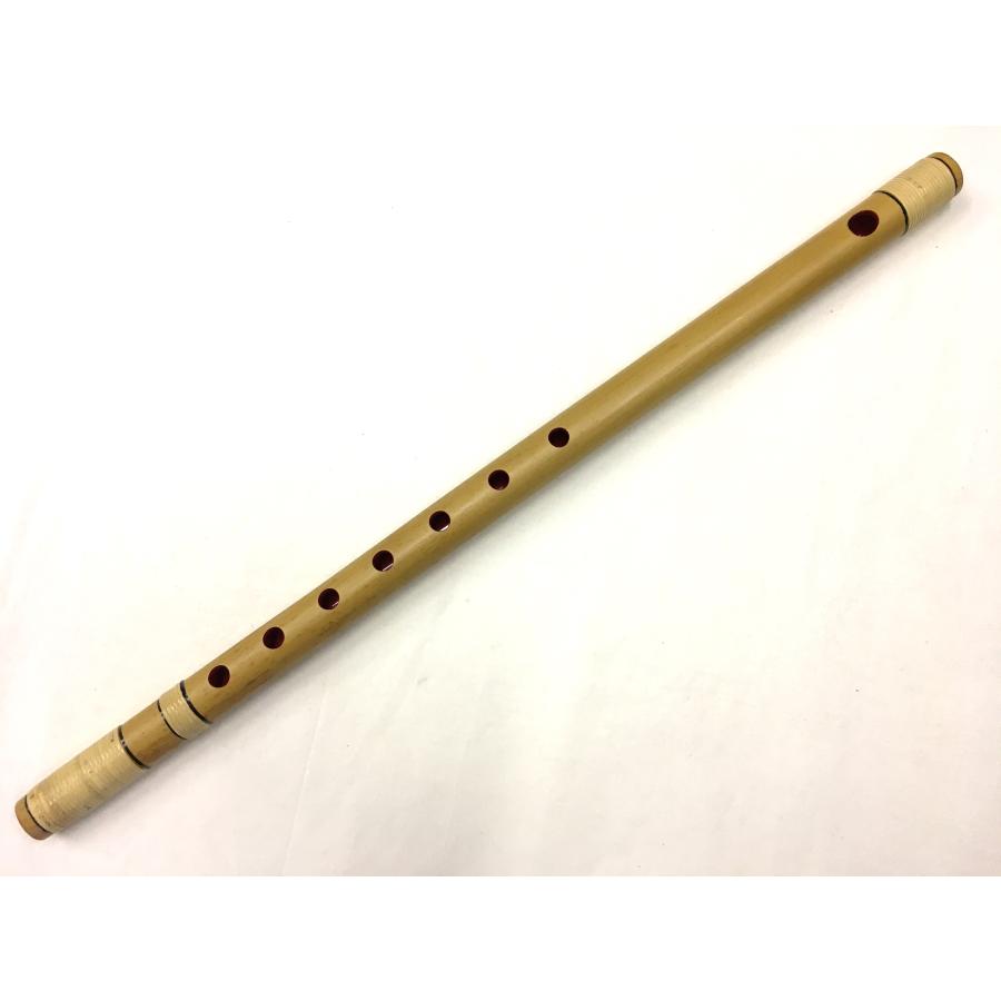 天柊 篠笛 お囃子 籐巻き七穴 四本調子 お祭り笛 : ロッキンダディ