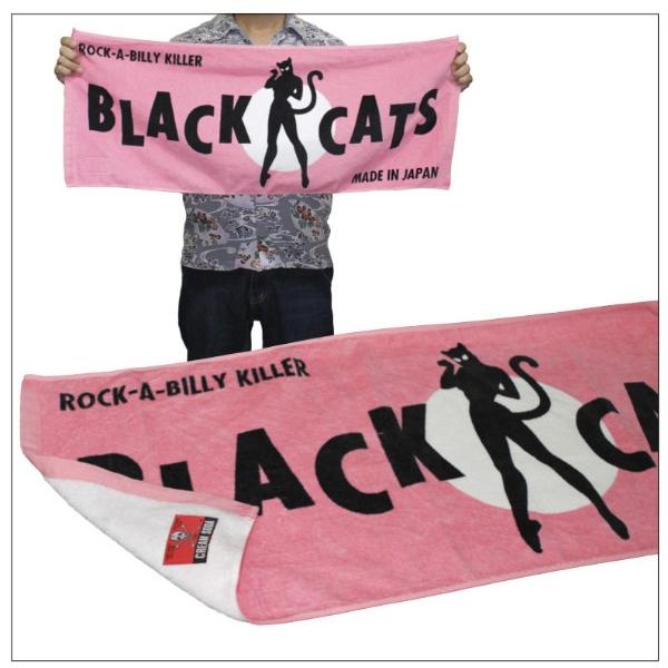 クリームソーダ（CREAM SODA） CS NEW角ドクロフェイスタオル BLACK